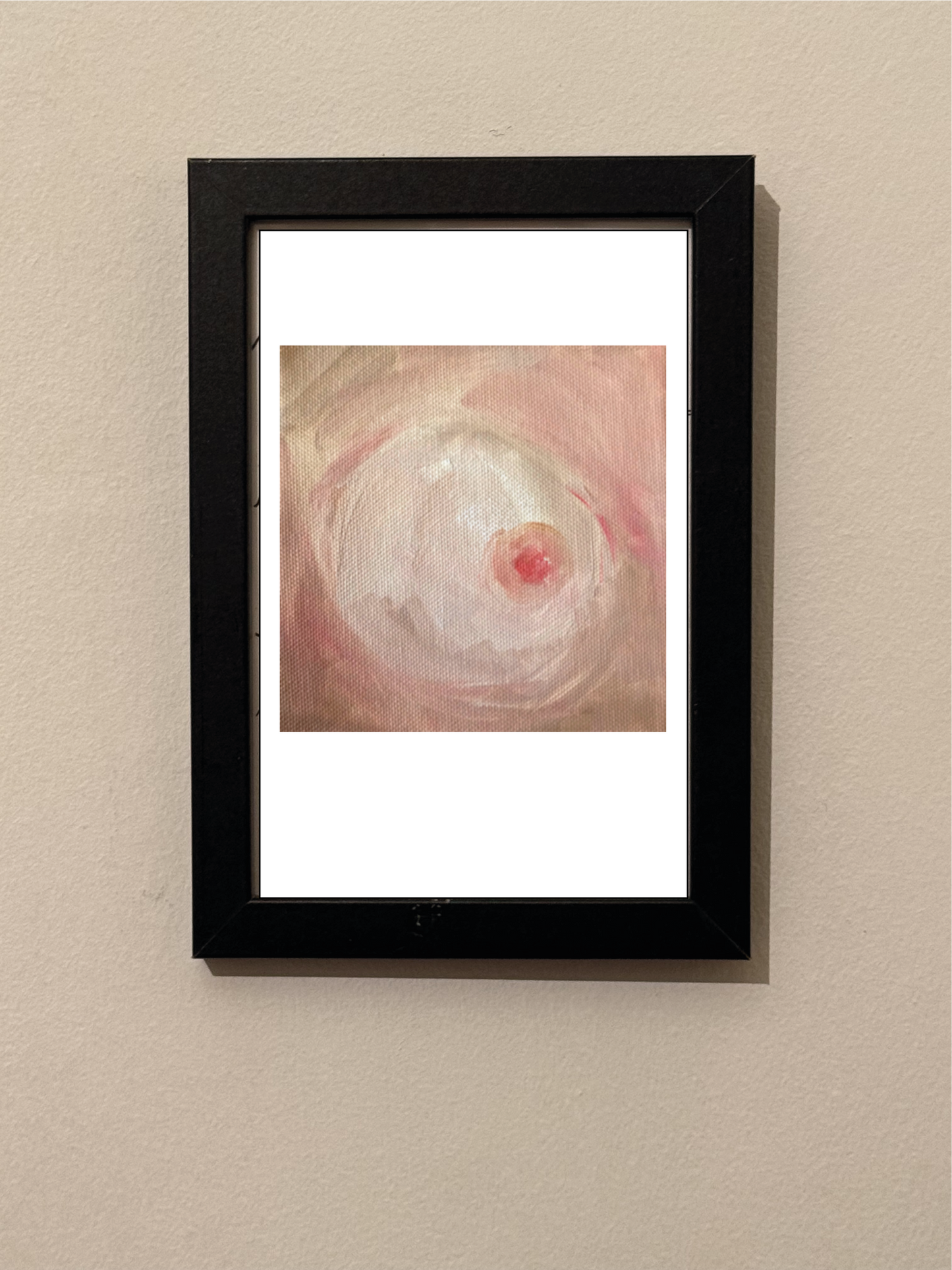 Print - Small framed, signed by artist